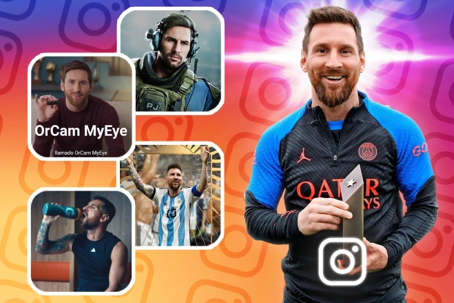 Lionel Messi ashobora guca kuri Cristiano Ronaldo mu kwinjiza agatubutse kuri Instagram
