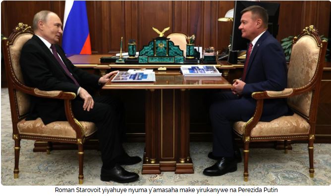 U Burusiya: Minisitiri yiyahuye nyuma yo kwirukanwa na Perezida Putin