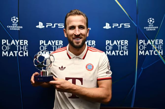 UCL: Harry Kane yakuyeho agahigo ka Wayne Rooney 