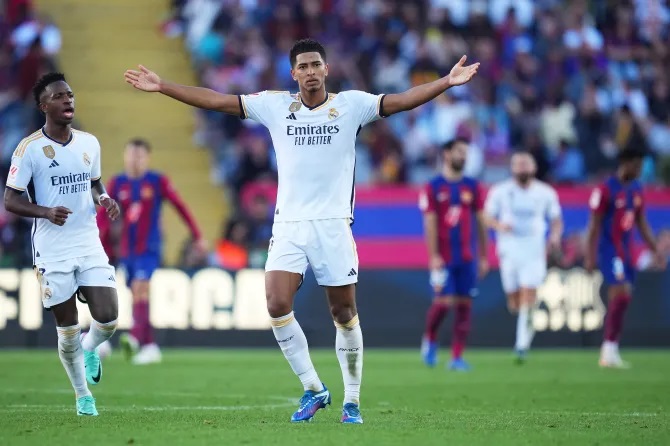  Bellingham yafashije Real Madrid kubabaza FC Barcelona