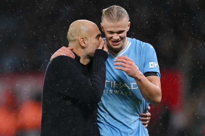 Pep Guardiola yeteye urujijo ku mvune ya Haaland