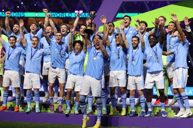 Man City yegukanye igikombe cy'isi cy'amakipe ikora agahigo kananiye andi makipe yo mu Bwongereza