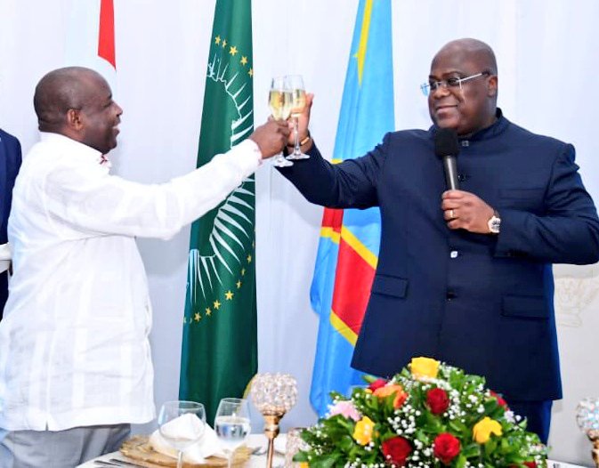 Perezida Ndayishimiye yongeye gusura mugenzi we Tshisekedi