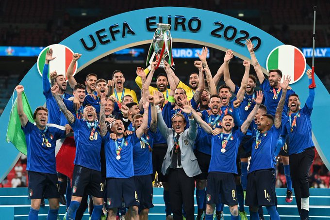 Abataliyani bababarije Abongereza mu rugo begukana EURO 2020 