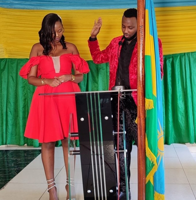 Yverry yasezeranye imbere y'amategeko n'umukunzi we [AMAFOTO]