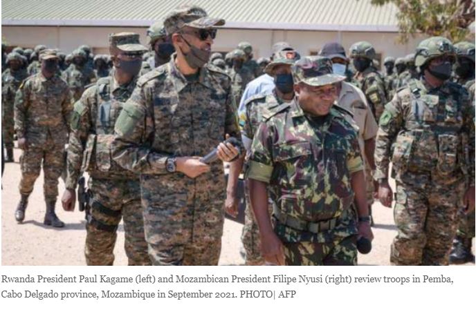 Perezida Museveni abona ingabo zihuriwe za EAC nk'umuti uzarangiza ibyihebe byayogoje Mozambique 