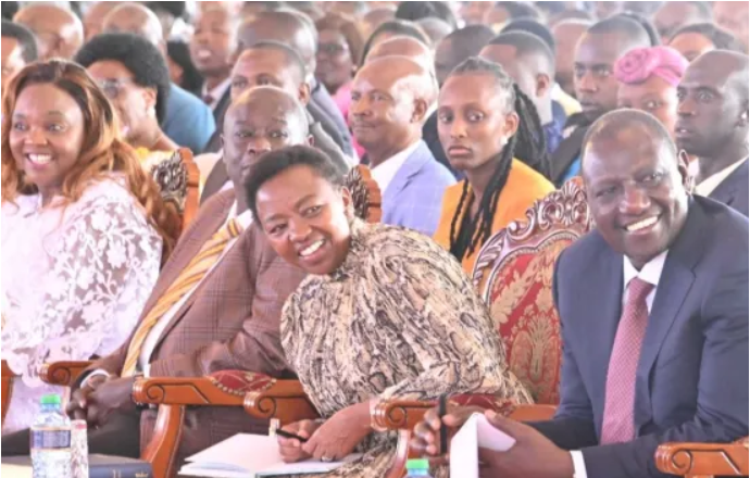 Perezida Ruto n'umugore we bazanye agashya muri Perezidansi ya Kenya