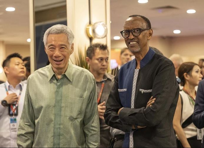 Perezida Kagame mu barebye irushanwa rya Singapore Grand Prix