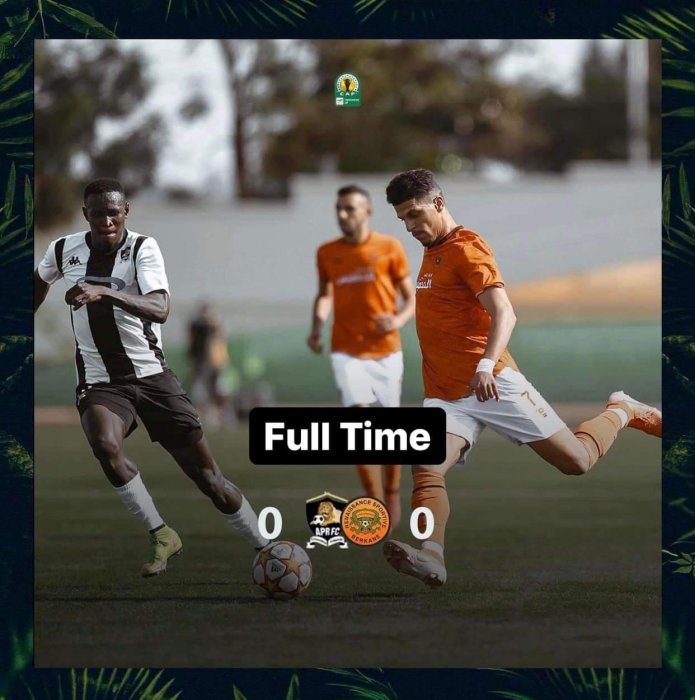 APR FC yananiwe gutsinda RS Berkane y'abakinnyi 10