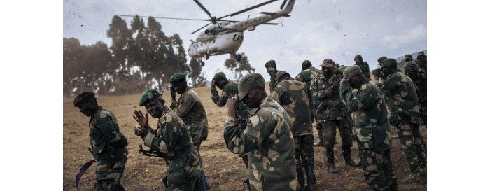 M23 yazengurutswe n'ingabo zisaga 3000 za RDC n'inyeshyamba mu kirere haturuka indege za MONUSCO