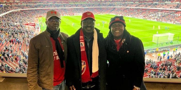 Raila Odinga witezweho kuba Perezida wa Kenya yavuze impamvu yaretse gufana Manchester United akajya kuri Arsenal