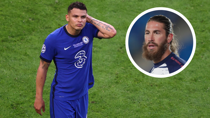 Thiago Silva yababajwe nuko PSG yaguze Sergio Ramos