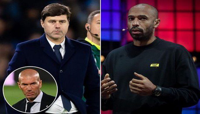 Thierry Henry yahishuye icyihishe inyuma yo kuba Zidane na Pochettino batarerekeje muri United