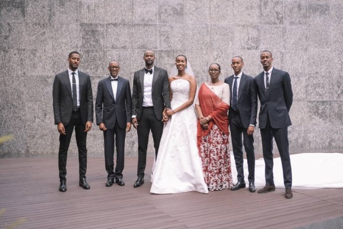 Umuryango wa Perezida Kagame wishimiye kubona umwuzukuru wa mbere