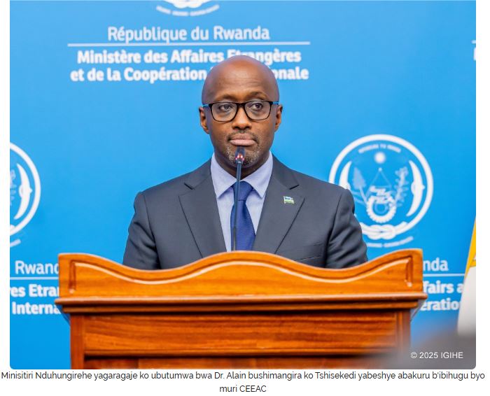 Tshisekedi ntakwiye gukerensa imbaraga za FDLR - Minisitiri Nduhungirehe