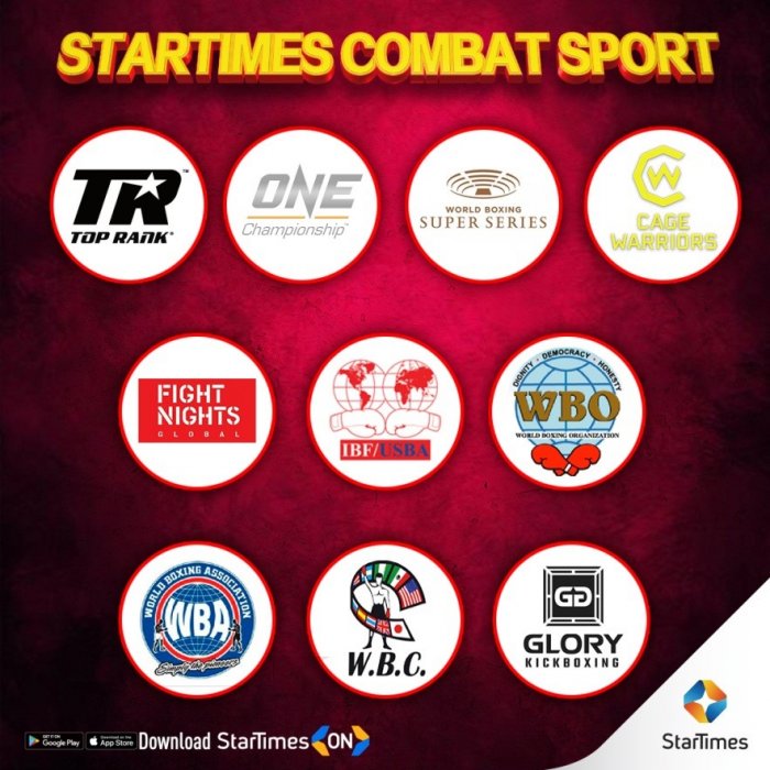 Press Release – StarTimes brings the best of world combat sports into Africa