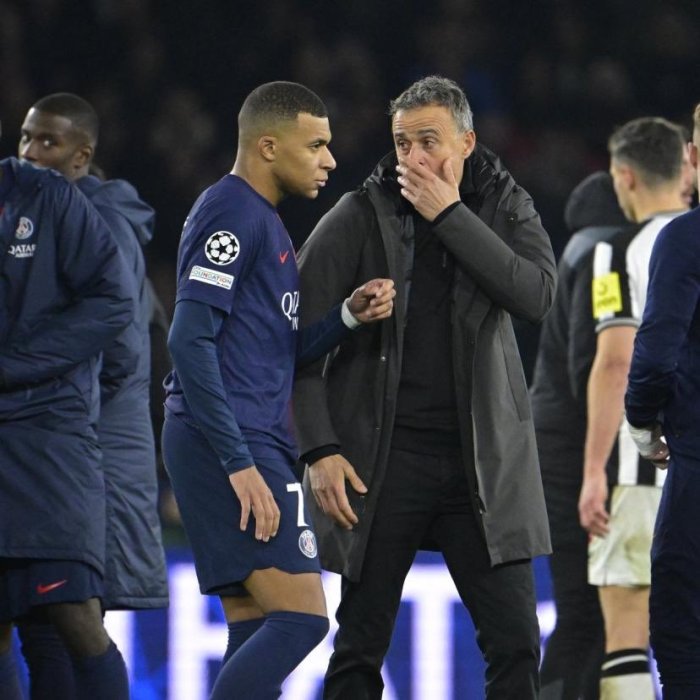 Kylian Mbappe yavuze ku mubano we n'umutoza Enrique uri kumusuzugura