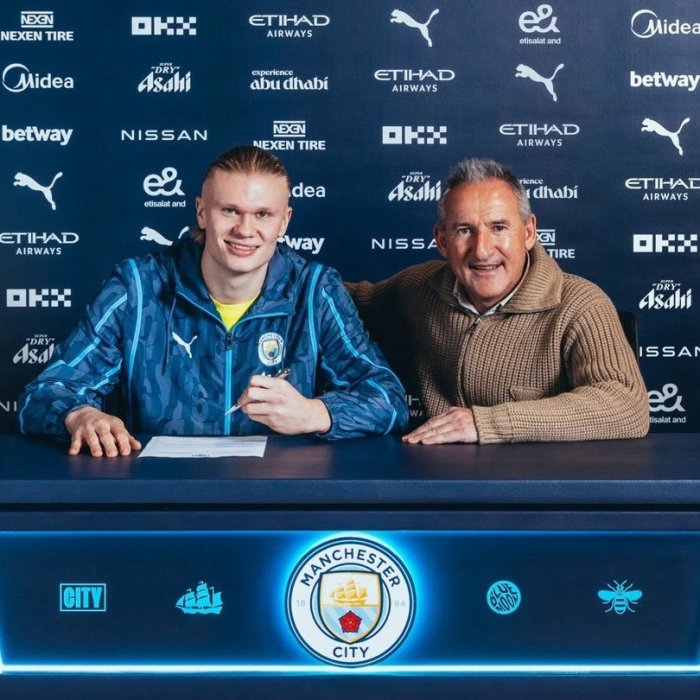 Erling Haaland yongereye amasezerano atavugwaho rumwe muri Manchester City