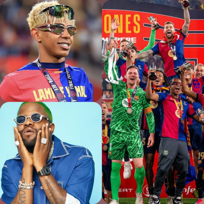 Menya akayabo Skales yishyuwe ngo aririmbire abakinnyi ba FC Barcelona