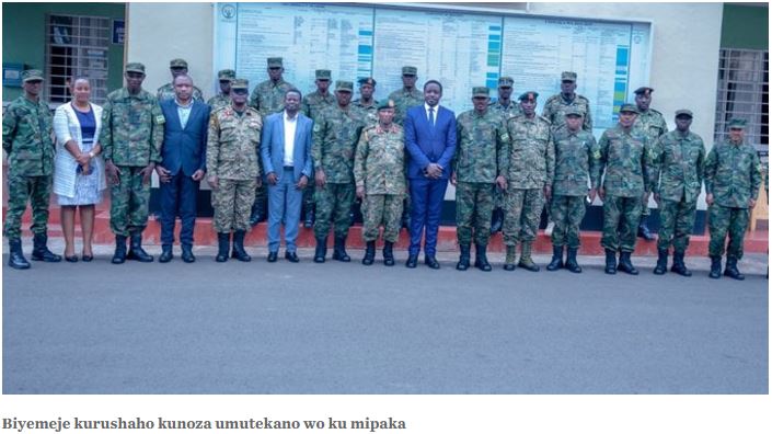 Ingabo z'u Rwanda n'iza Uganda ziri kuganira ku buryo bwo kunoza umutekano w'imipaka bahuje