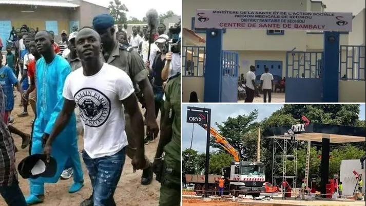 Sadio Mane ahemba abatuye aho yavukiye badakoze nyuma yo kububakira ibikorwaremezo bihambaye