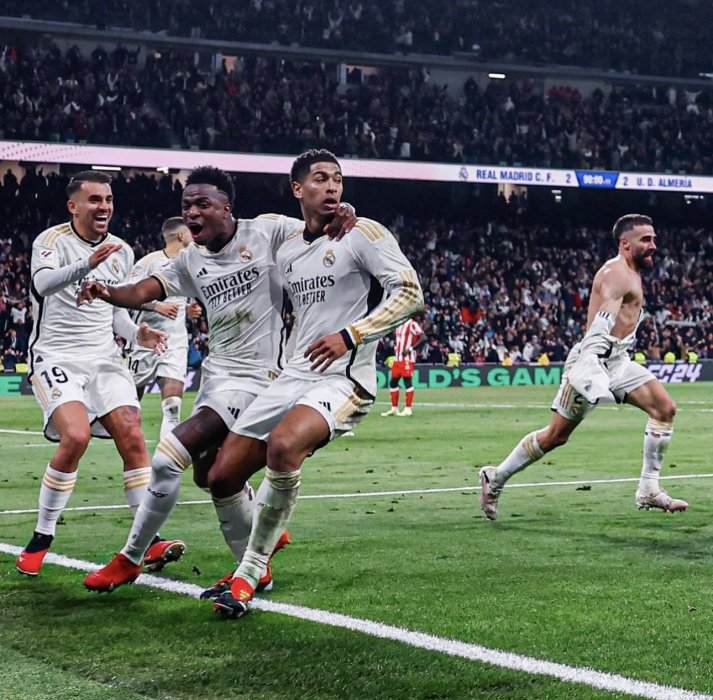 Real Madrid yaruhije Man City yatwaye ibikombe bitatu kwinjiza agatubutse ubushize [URUTONDE]