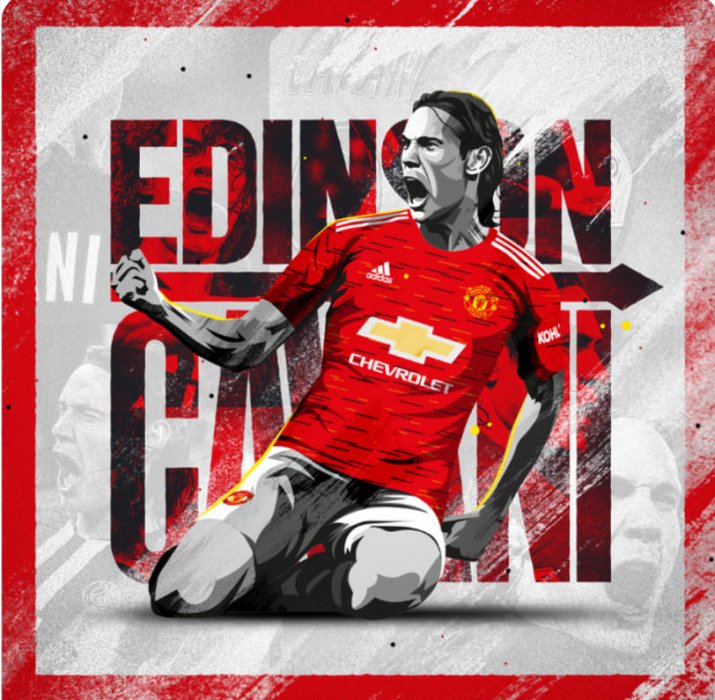 Manchester United yaguze abakinnyi 4 barimo na rutahizamu Edinson Cavani
