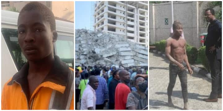 Umusore w'imyaka 19 wasimbutse muri rya gorofa riheruka kugwira abari baririmo yaciye ibintu