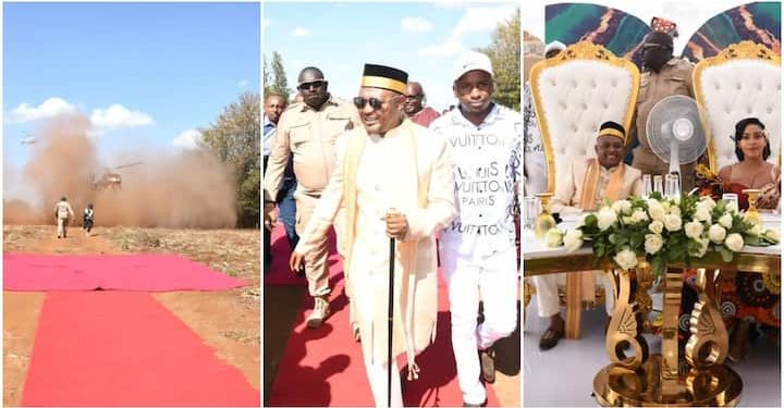 Yagiye na Kajugujugu ebyiri mu muhango wo gusaba no gukwa umukunzi we [AMAFOTO]
