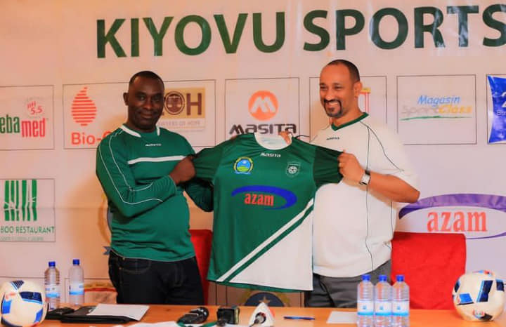 Kiyovu Sports yerekanye ku mugaragaro umutoza wayo mushya