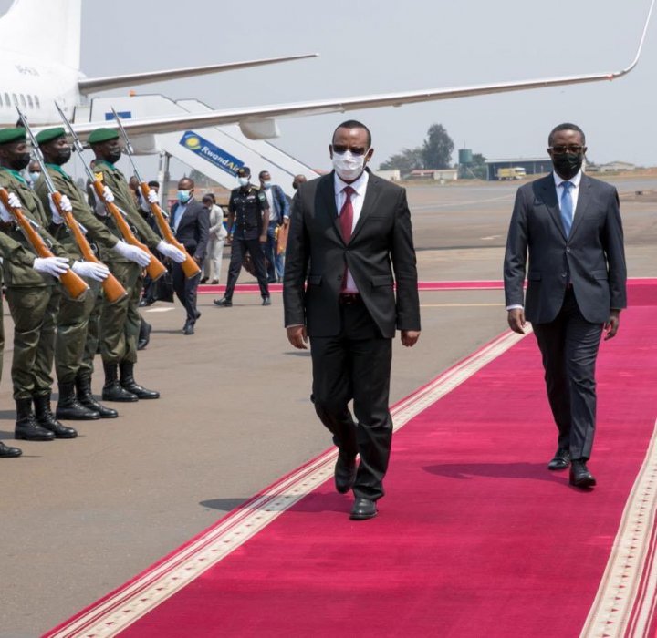 Minisitiri w'Intebe wa Ethiopia,Abiy Ahmed,yasuye u Rwanda [AMAFOTO]