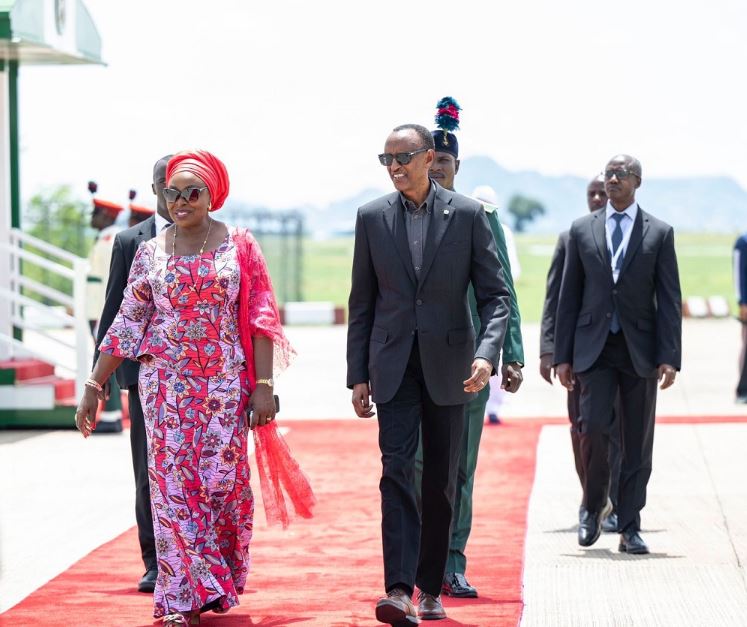 Perezida Kagame yitabiriye irahira rya Bola Ahmed Tinubu uherutse gutorwa muri Nigeria