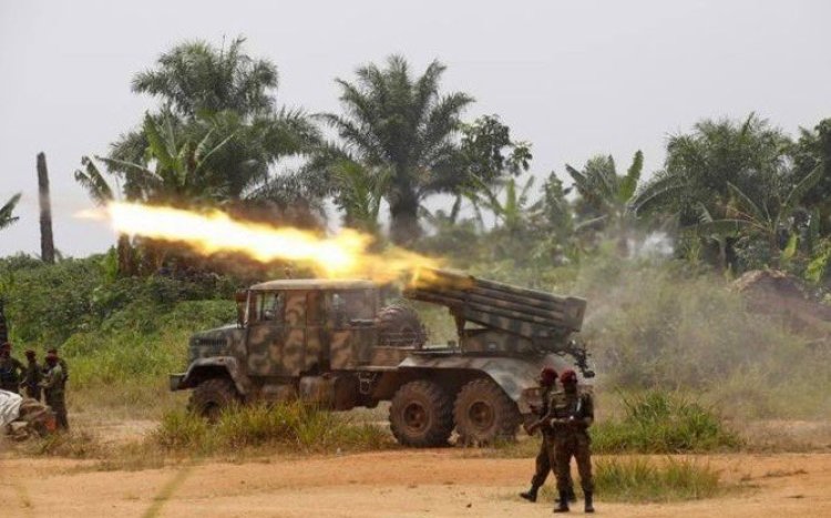 RDC: Ibisasu bibiri byaguye mu birindiro bya FARDC i Sake