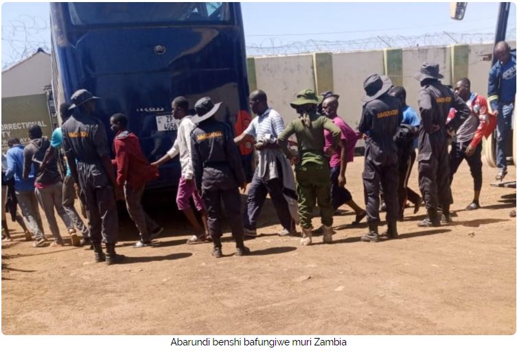 Zambia yafunze Abarundi barenga 100 