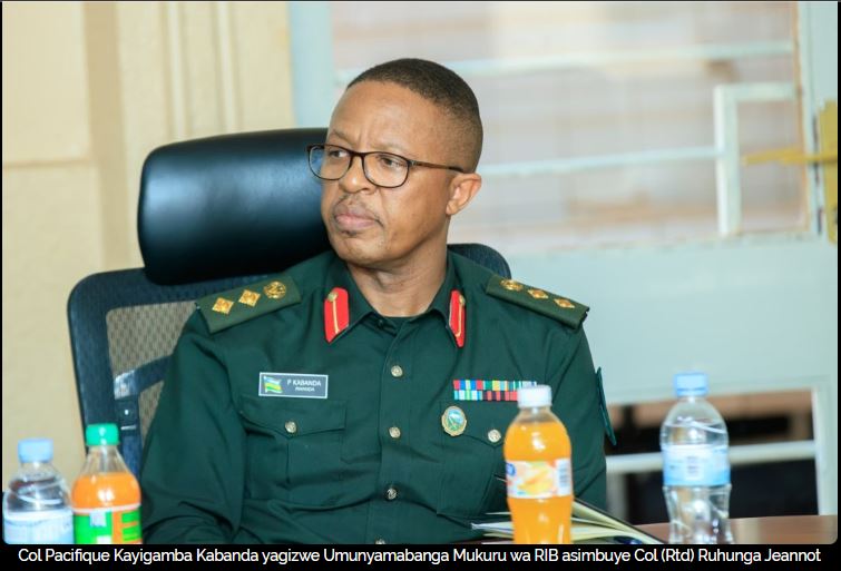Col Kabanda yagizwe Umunyamabanga Mukuru wa RIB: Ibyemezo by'Inama y'Abaminisitiri