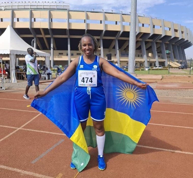 Depite Mukabalisa yegukanye umudali wa kabiri wa Zahabu mu mikino y'Inteko za EAC