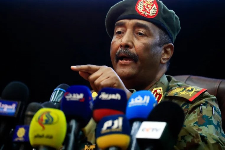 Amerika yafatiye ibihano Gen. Abdel Fattah al-Burhan uyobora Sudani