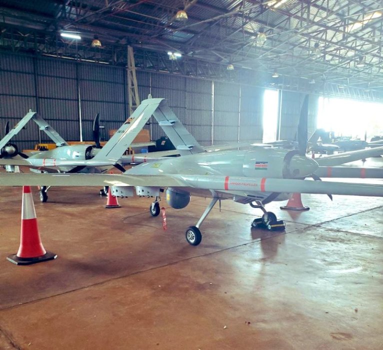 Kenya yaguze Drones z'intambara RDF yigeze kuvugwaho kurambagiza
