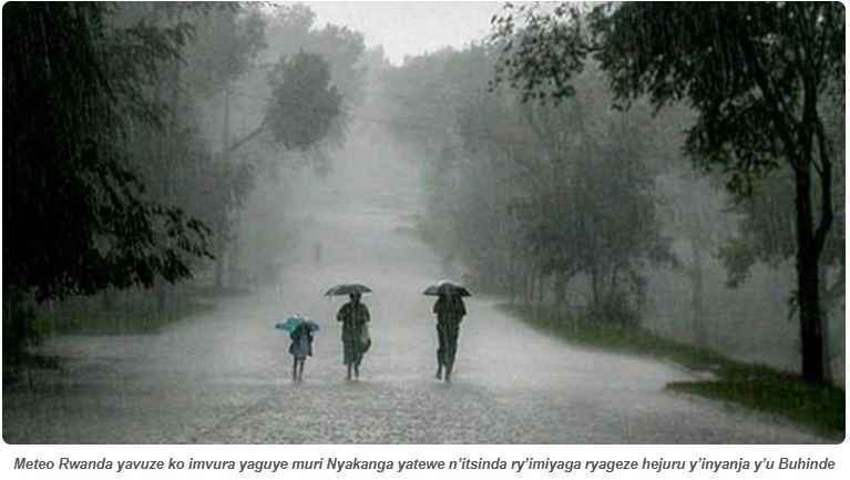 Imvura yo mu Mpeshyi yatewe n'itsinda ry'imiyaga ryageze hejuru y'inyanja y'u Buhinde