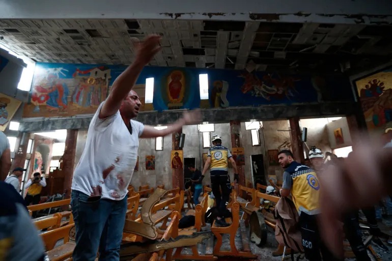 Syria: Abarenga 20 bapfuye bari gusenga