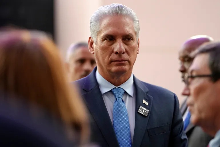 Perezida wa Cuba yahigiye guhangana na Trump umuhozaho igitutu