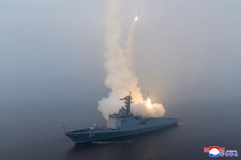 Koreya ya Ruguru yagerageje misile zo mu bwoko bwa cruise zirasa kure cyane