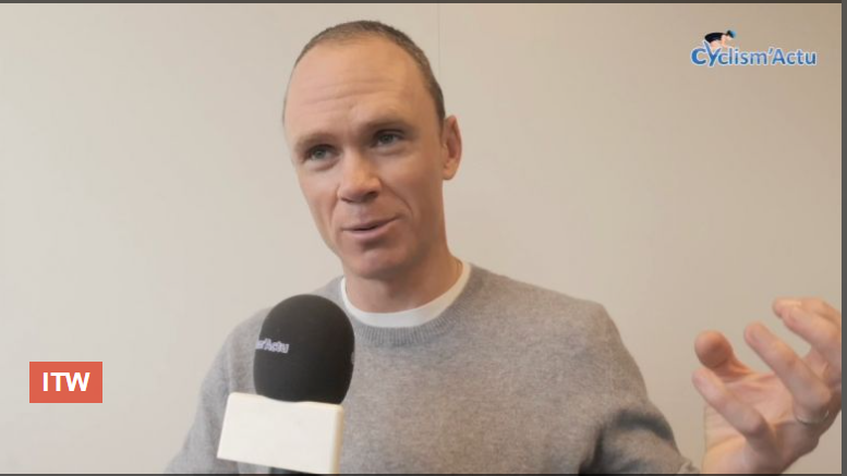Chris Froome yashyize impumu avuga kuri Tour du Rwanda aheruka kwitabira