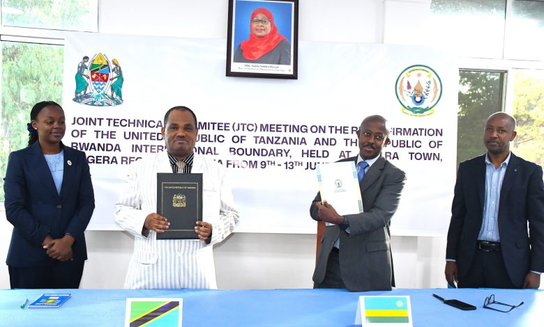U Rwanda na Tanzania byiyemeje gukemura ibibazo byo ku mupaka
