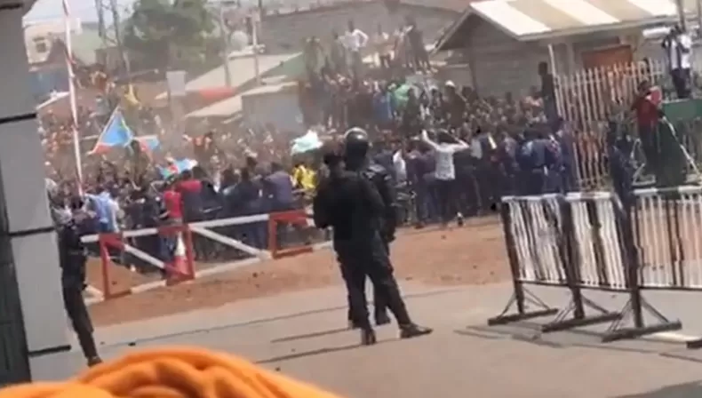 Goma:Amwe mu maduka y'Abanyarwanda yasuhuwe n'Abakongomani bariye karungu