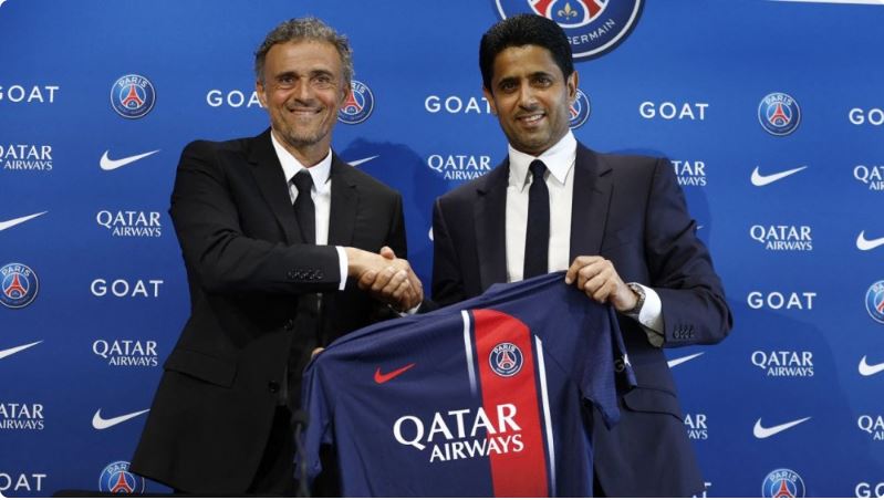 Uwahoze ari Umutoza wa Espagne na FC Barcelone yahawe gutoza Paris Saint-Germain