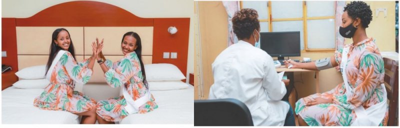 Miss Rwanda 2022: Abakobwa 20 bageze mu mwiherero bapimwa indwara bahabwa n' ibyumba [Amafoto]