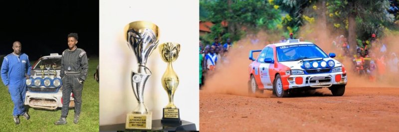 Miss Kalimpinya yegukanye ibikombe 2 mumasiganwa y'imodoka[AMAFOTO]