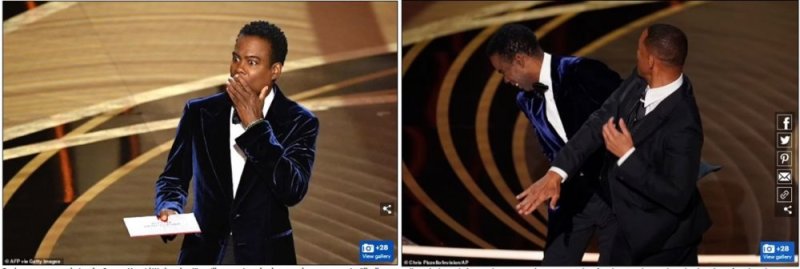 Nubu sindabyumva! Umunyarwenya Chris Rock wakubiswe urushyi bwa mbere yavuze ijambo rimwe kuri Will Smith