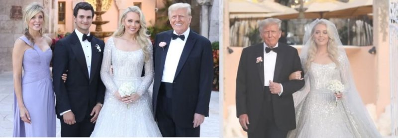 Umukobwa wa Donald Trump yakoze ubukwe bw'agatangaza(AMAFOTO)